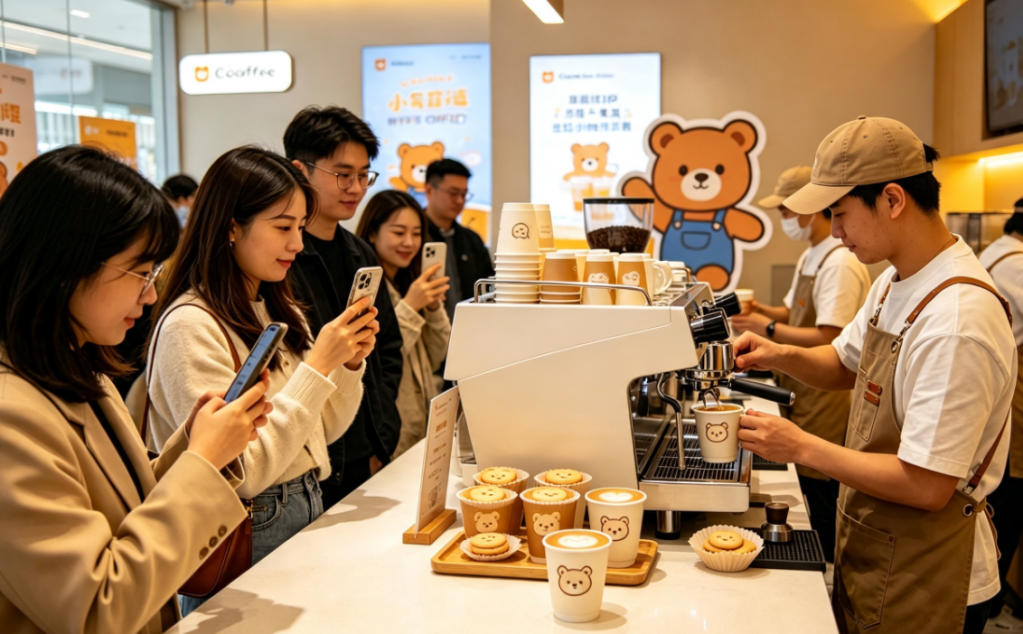 连锁咖啡茶饮门店落地效果